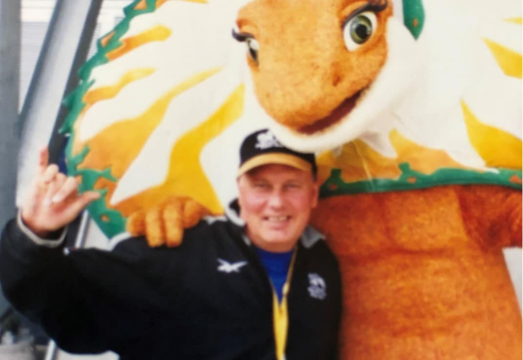 Paralympian Wayne Fleming at Sydney 2000 Paralympic Games