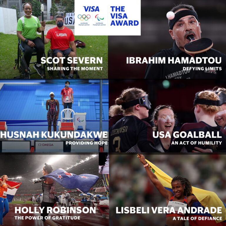 6 finalists for the Visa Award