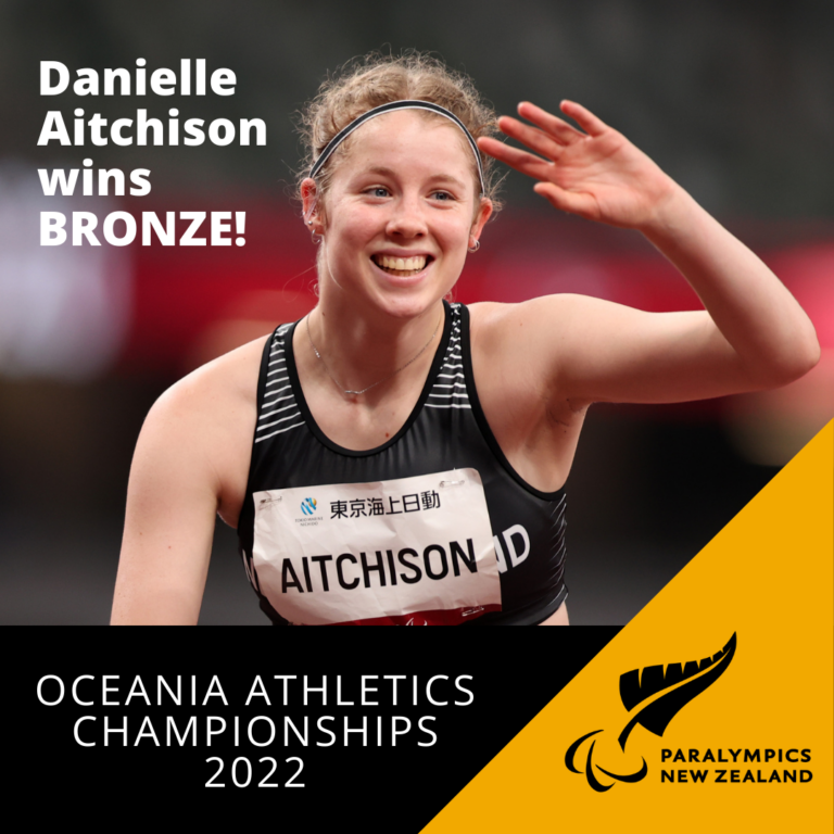 Danielle Aitchison wins bronze!