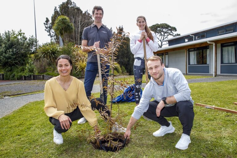 ALN tree planting ceremony