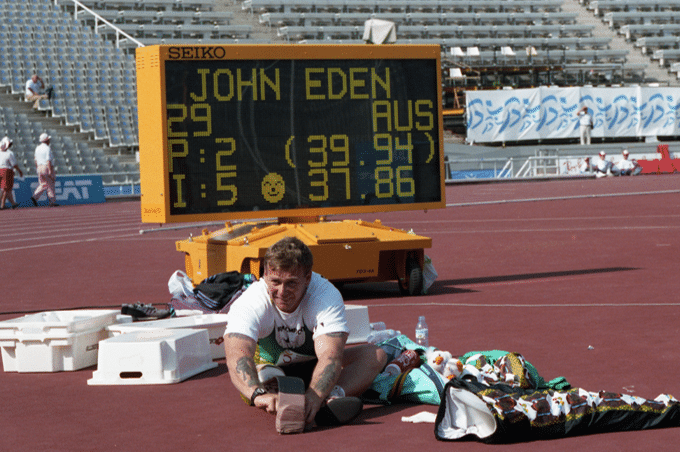John Eden, New Zealand Paralympian