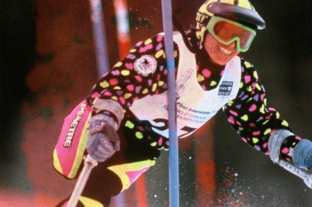 Lorraine Te Punga, New Zealand Paralympian on skis