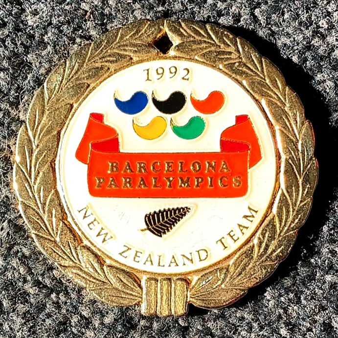 NZ Paralympic Team commemorative medal