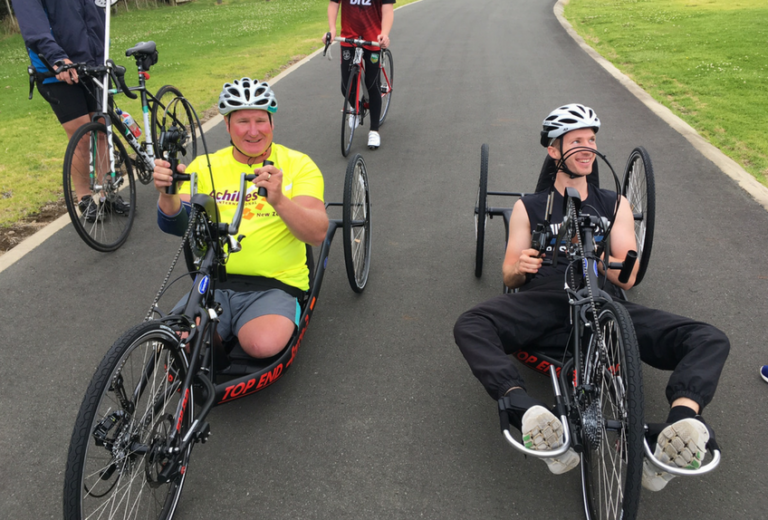 New talent identified in New Plymouth Para cycling camp