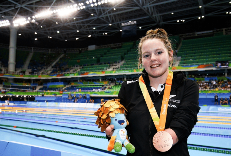 Nikita Howarth, New Zealand Paralympian with Rio 2016 medals
