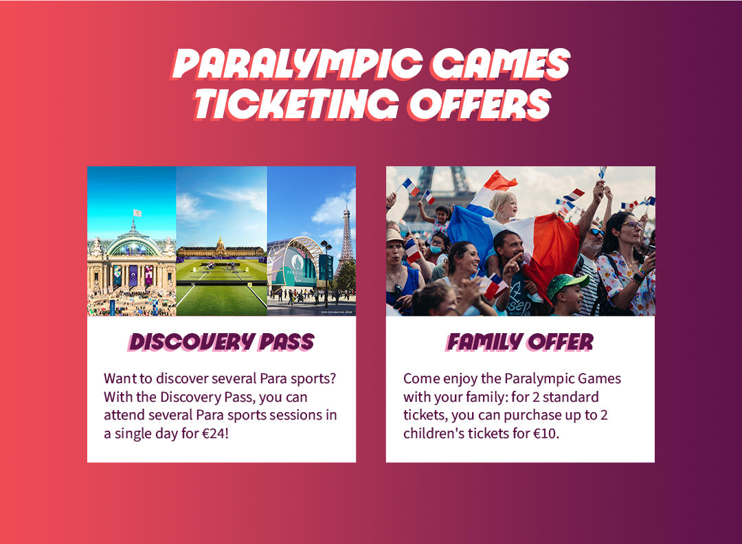 Paralympic Games Ticketing Offers
Discovery Pass
Family offer