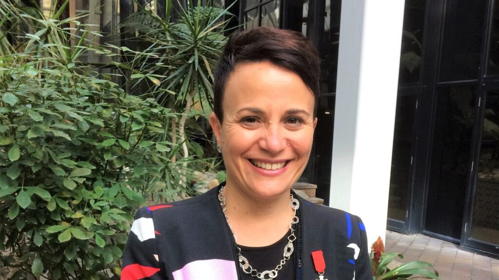 Paralympian and Chef de mission Paula Tesoriero