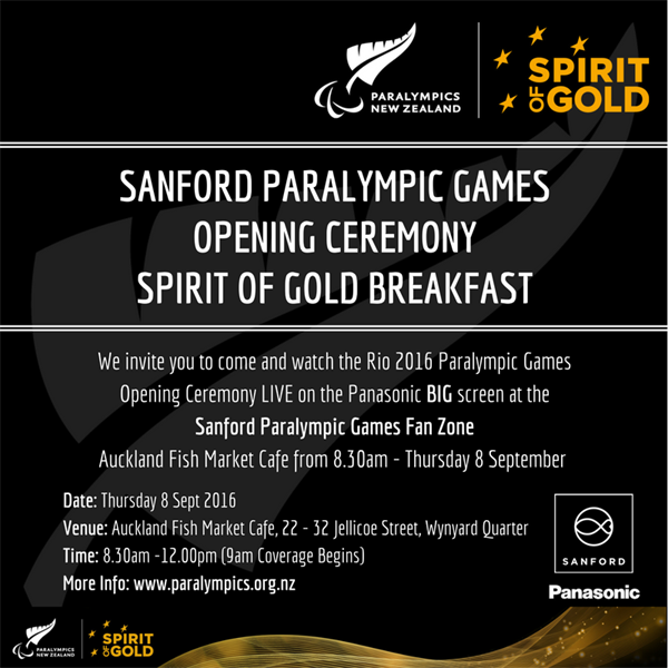 Sanford Paralympic Fan Zone - Auckland