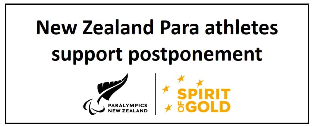 New Zealand Para athletes support postponement