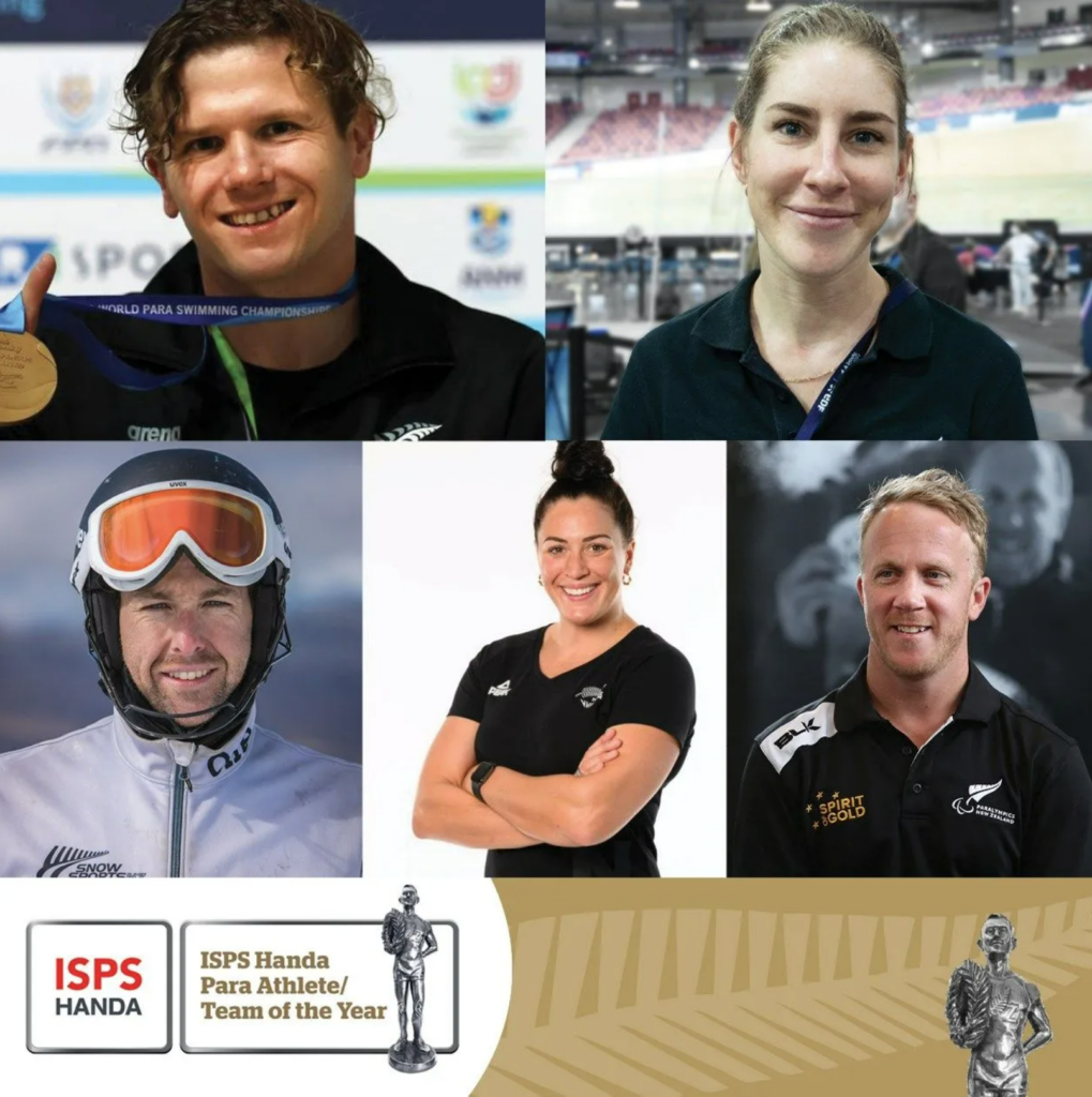 Montage of the 5 Para athlete of the year finalists