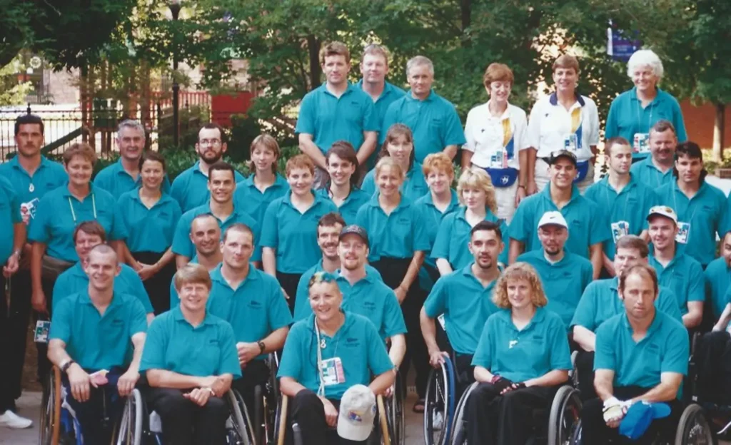 Atlanta 1996 Paralympic Team group photo