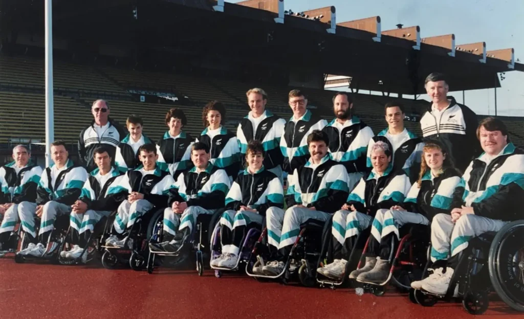 Barcelona 1992 Paralympic Team group photo