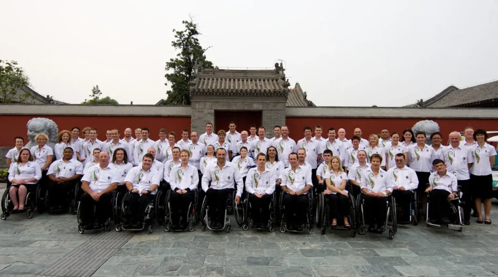 Beijing 2008 Paralympic Team group photo