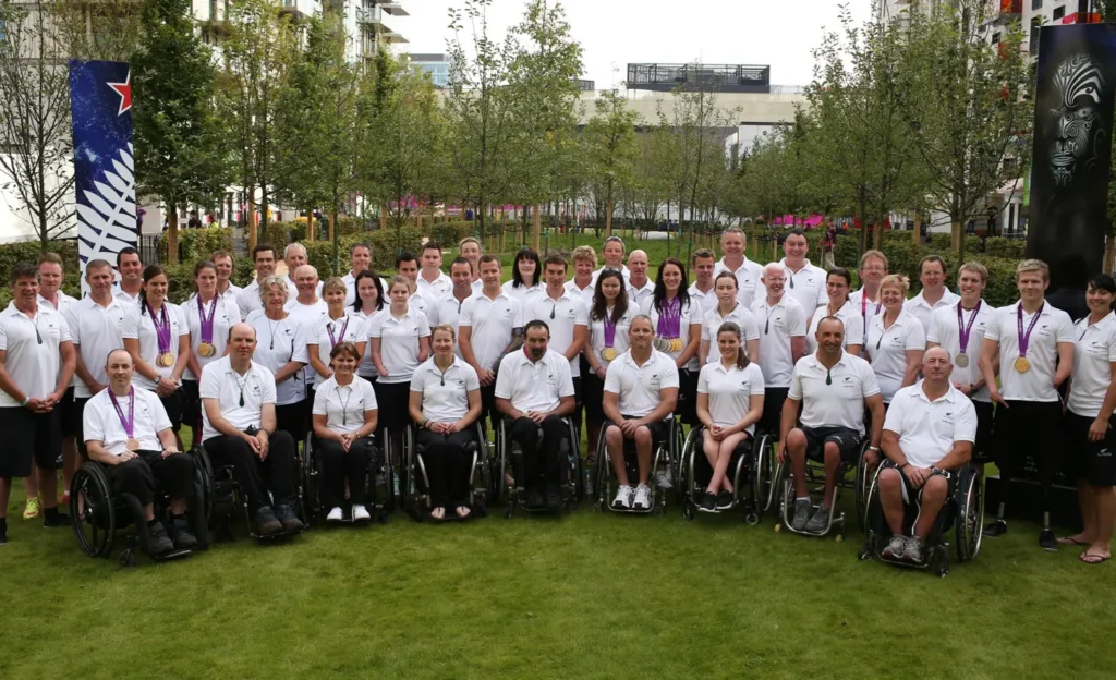 London 2012 Paralympic Team group photo
