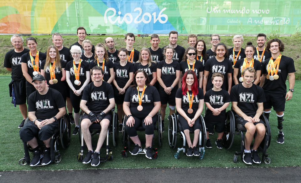 Rio 2016 Paralympic Team group photo