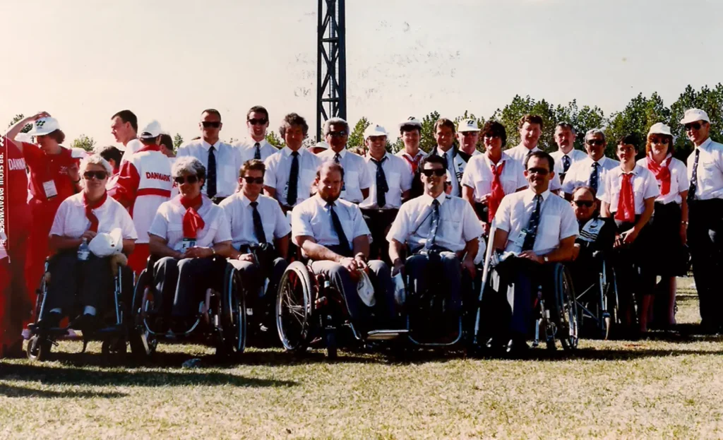 Seoul 1988 Paralympic Team group photo
