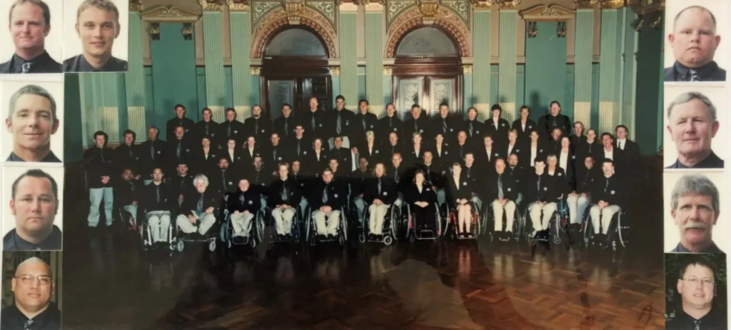 Sydney 2000 Paralympic Team group photo