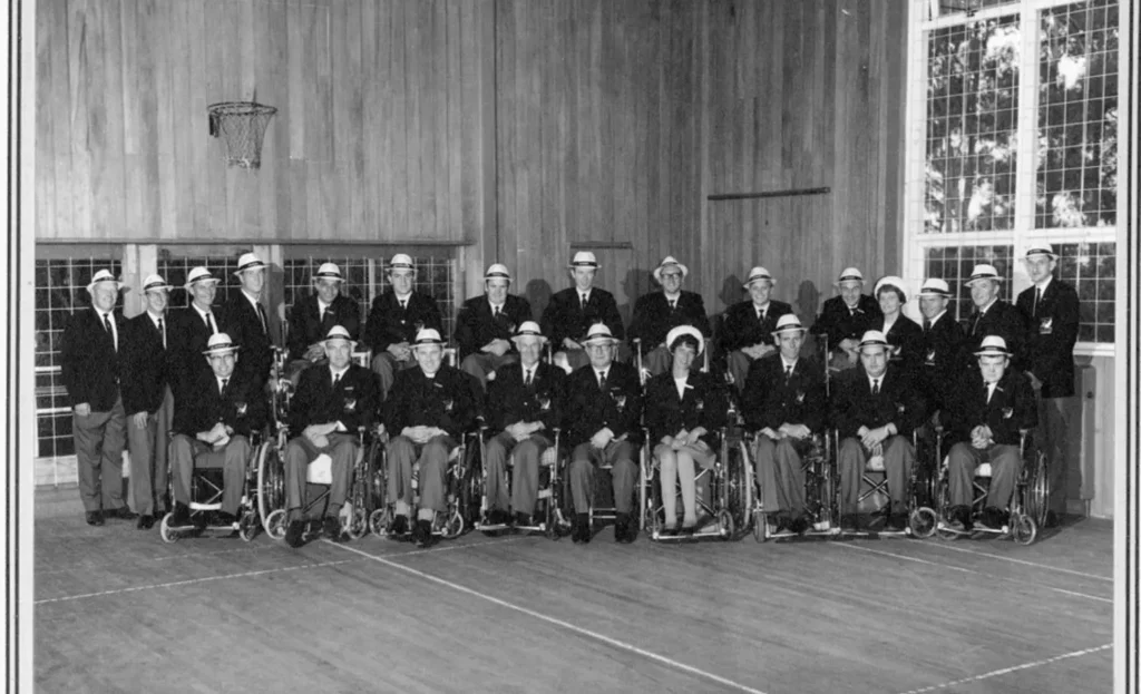 Tel Aviv 1968 Paralympic Team group photo