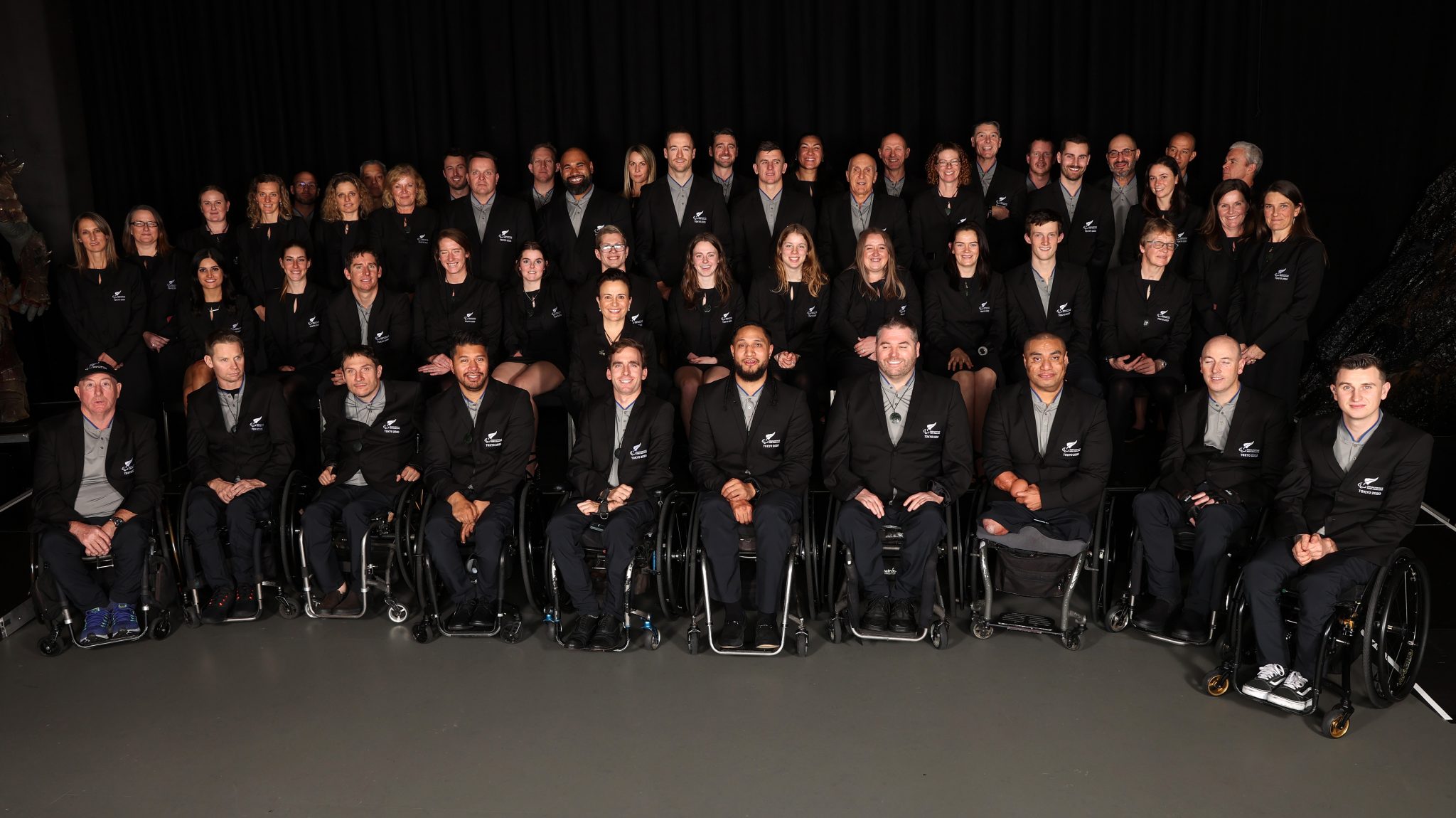 Tokyo 2020 Paralympic Team group photo