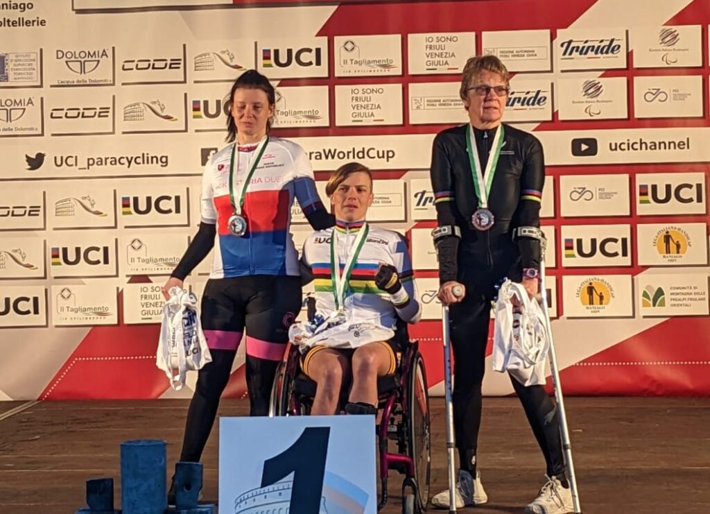 Eltje on podium