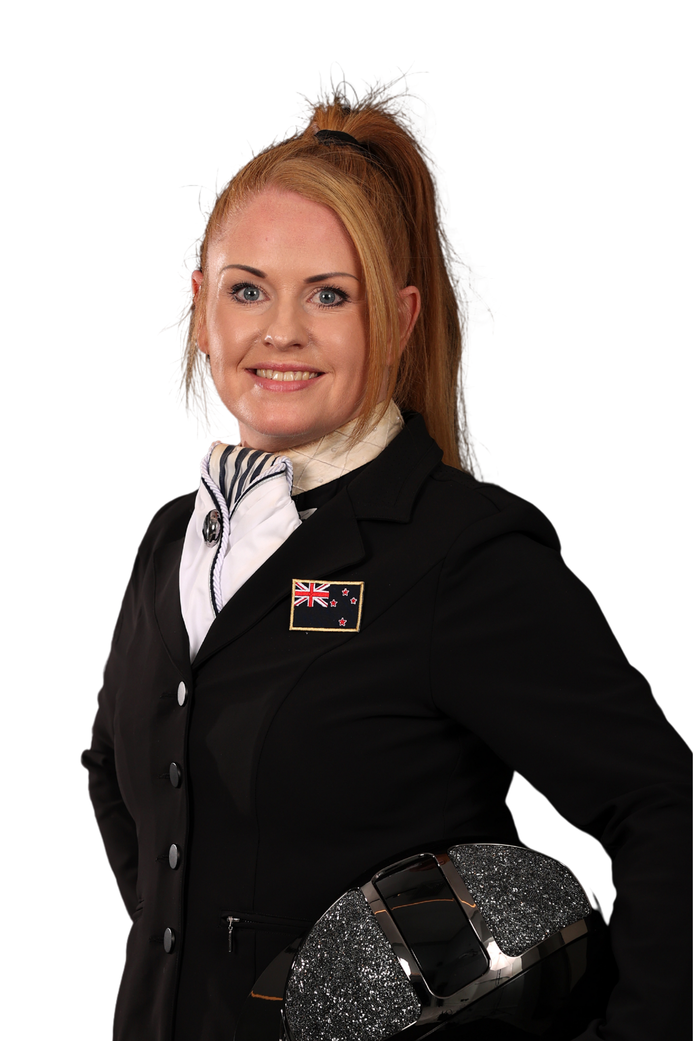 A formal portrait of Paralympian #233 Louise Duncan.