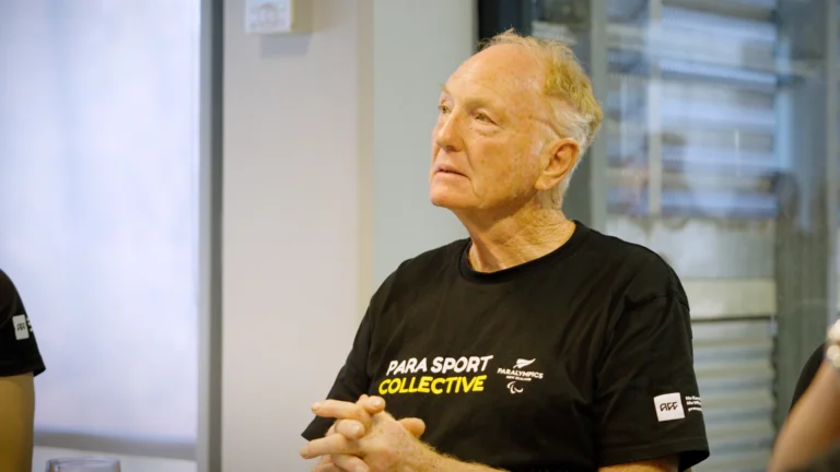 Dave Sheely at the Para Sport Collective.