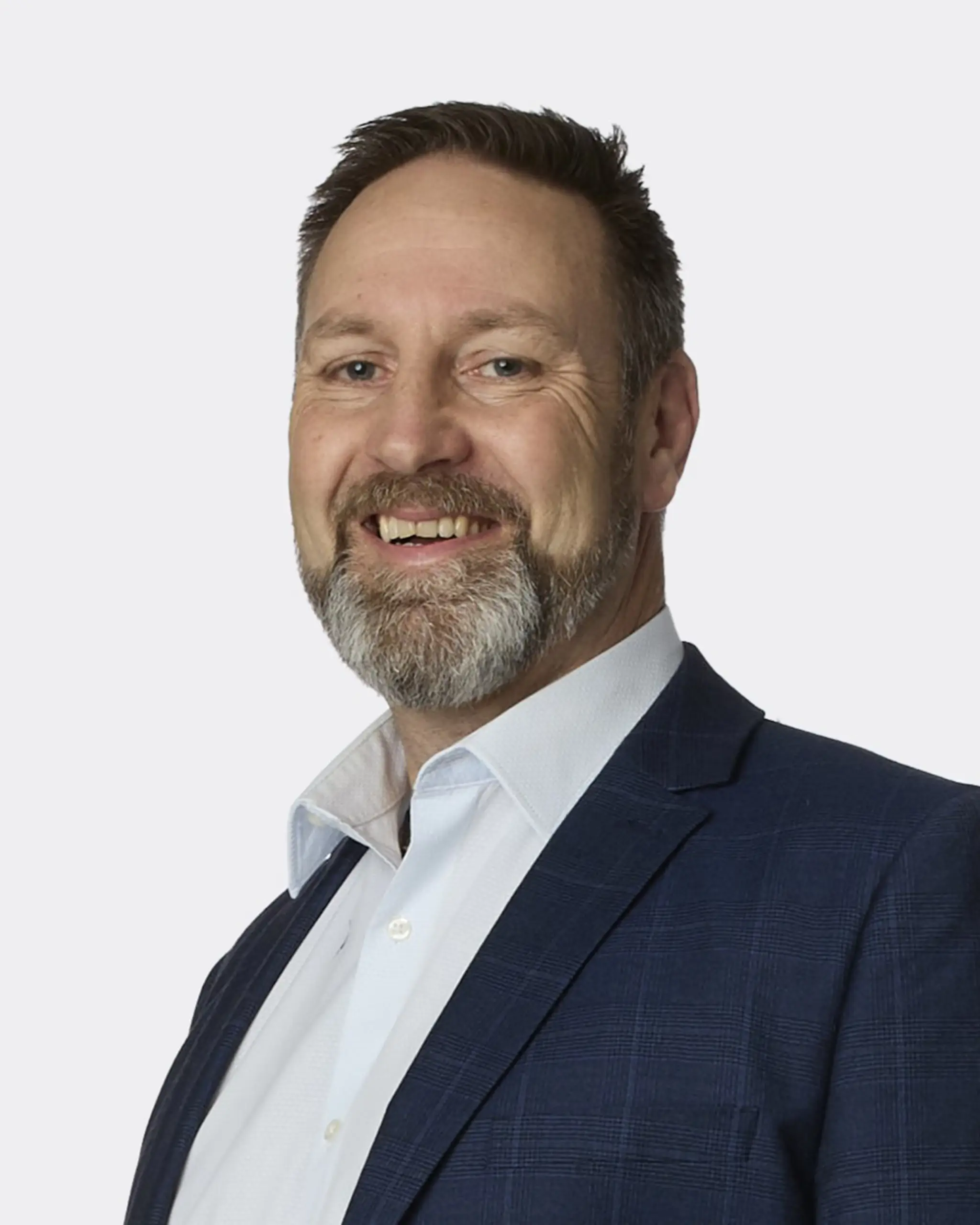 A professional portrait of Kelvyn Eglinton.