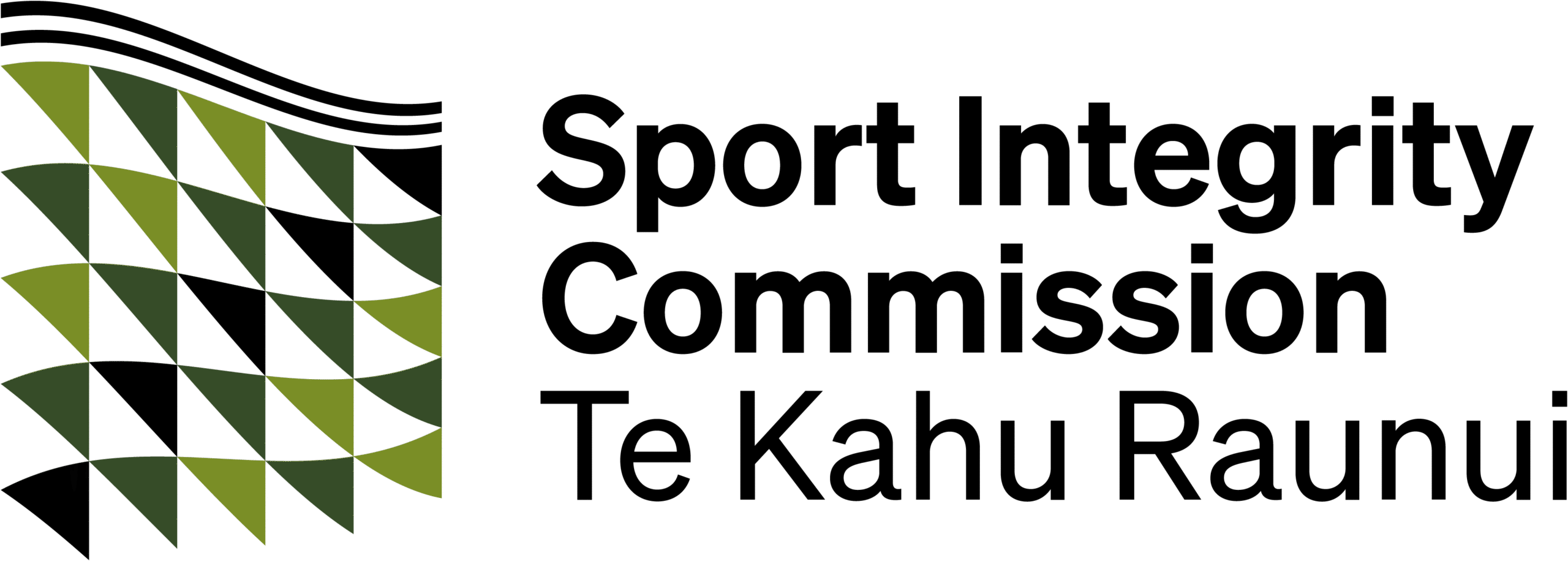 Logo for the NZ Sport Integrity Commission.