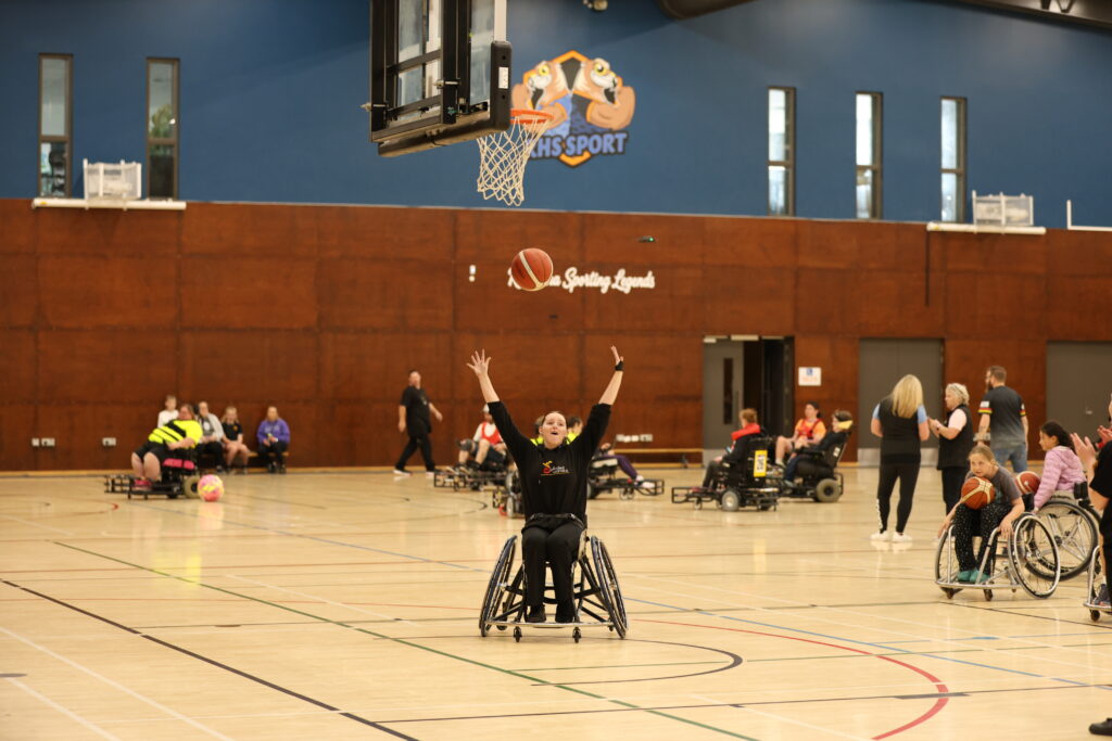 Sport on Courts disability day hosted at The Peak in Rototuna on Saturday 10 October.