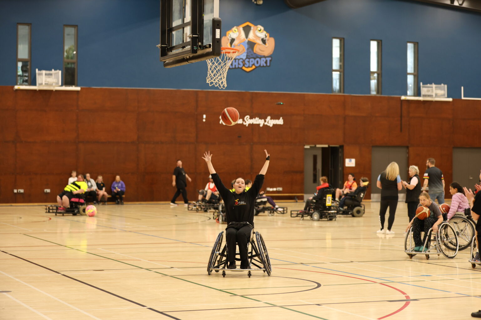 Sport on Courts disability day hosted at The Peak in Rototuna on Saturday 10 October.